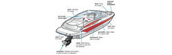 Полный ремкомплект помпы охлаждения (с корпусом помпы) лодочных моторов Honda BF35-BF40-BF45-BF50