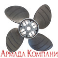 Винт Piranha 4-х лопастной для моторов Nissan-Tohatsu (диаметр 13, шаги от 18 до 24)