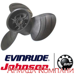 Винт гребной Piranha 3-х лопастной для моторов Johnson и Evinrude -9.9-15 л.с.