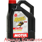 Моторное масло MOTUL Snowpower 4T 0W40 100% Synt.Ester для снегоходов, 4-х тактное (4 литра)