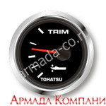 Trim Meter For all BFT 60hp-250hp Power Tilt models Black