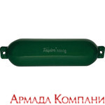 Кранец виниловый, надувной Hull Gard, зеленый, (размер 8-1.2 x 27)