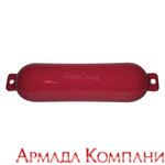 Кранец виниловый, надувной Hull Gard, красный, (размер 6-1.2 x 23)
