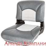 Profile Guide Series Boat Seat (Charcoal/Gray Perf)