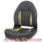 Probax Orthopedic Artist Series Boat Seat (Black Metallic DeYoung Smallie Carbon)