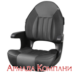 Probax Captain's Boat Seat (Black/Charcoal/Carbon)