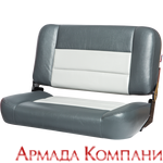 31" Folding Boat Bench Seat (Charcoal/Gray)