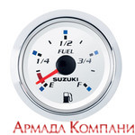 Указатель уровня топлива цифровой, Suzuki белый