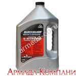 Моторное масло Quicksilver Premium для 2-х тактных подвесных моторов (мин.), 4 л