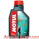 Моторное масло MOTUL Outboard Tech 2T Technosynt (1 литр )