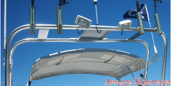Радарная арка для катера