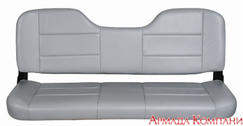 48" Folding Boat Bench Seat (Gray)