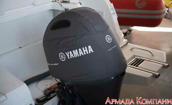 Чехол на колпак подвесного мотора Yamaha (c отверстиями)
