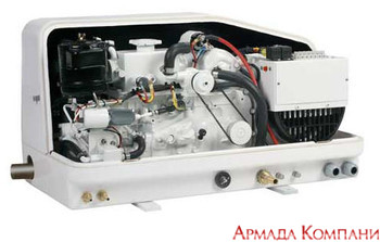 Судовой дизельный генератор Armada 3.5 кВт - в шумозащитном кожухе