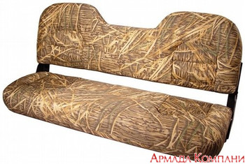 48" Folding Boat Bench Seat (Mossy Oak Shadow Grass Cordura)