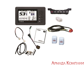 Command Link Mechanical Kit - Single/Twin Engine Kit w/ 1 Information Station Display - No Control - 1 Multi-hub and 1 In-line Hub 6YC-0E83C-30-00