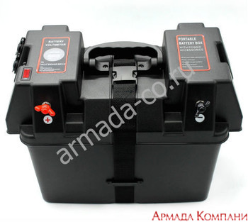 Аккумуляторный ящик для АКБ - 12 Вольт (с USB разъемами)