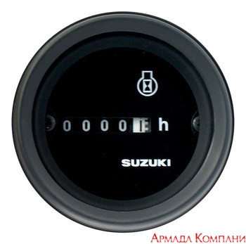Счетчик моточасов Suzuki DF20-250/DT25-40, черный