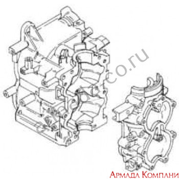 Картер двигателя для подвесного мотора Mercury 30 - 40