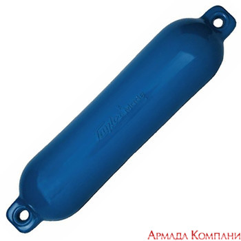 Кранец виниловый, надувной Hull Gard,синий, (размер 4-1.2 x 16)