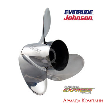 Гребной винт для мотора Johnson/Evinrude стальной Express (диаметр 12 х шаг 11), E1-1211