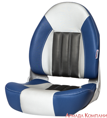 Probax Orthopedic Boat Seat (Blue/Grey/Carbon)