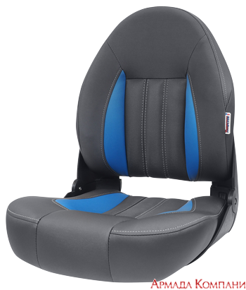Probax Orthopedic Limited Edition Boat Seat (Charcoal/Blue/Carbon)