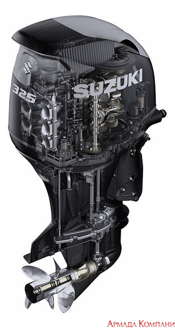 Мотор лодочный Suzuki DF325ATX