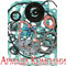 Набор прокладок и сальников двигателя для гидроцикла Yamaha 800 GP800 ,XL800 ,GP800R ,XLT 800 1998 1999 2000 2001 2002 2003 2004 2005